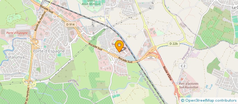 localisation de l'entreprise MADAME STEPHANIE LENGLET  PERPIGNAN