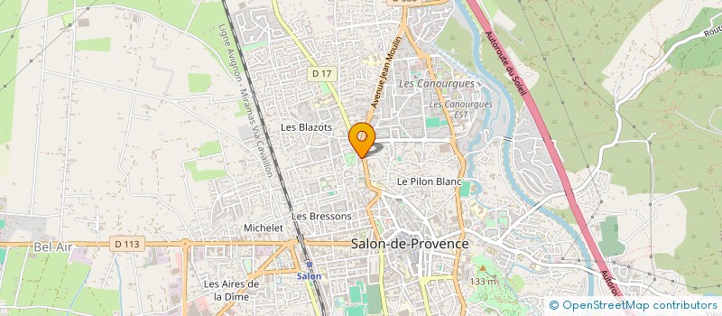 localisation de l'entreprise MADAME STEPHANIE LEPARMENTIER à SALON-DE-PROVENCE