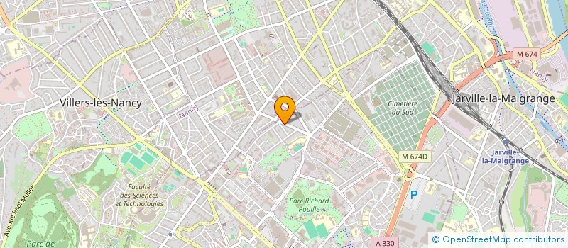 localisation de l'entreprise MADAME STEPHANIE LEPLAY  VANDUVRE-LES-NANCY