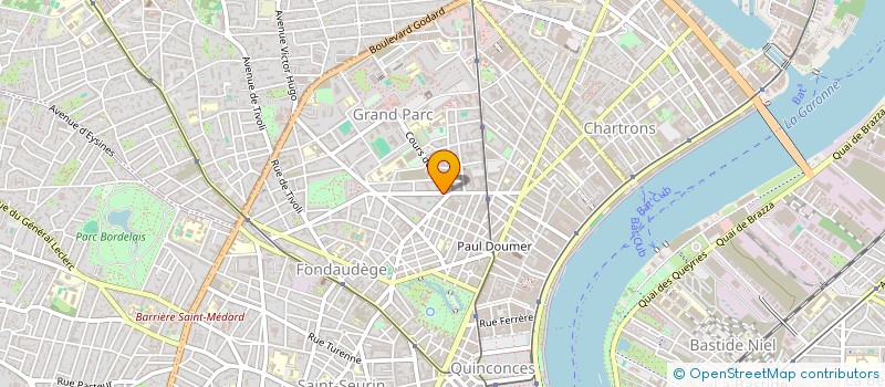 localisation de l'entreprise MADAME STEPHANIE LEROUX  BORDEAUX