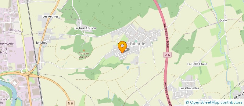 localisation de l'entreprise MADAME STEPHANIE LEROUX à AUXERRE
