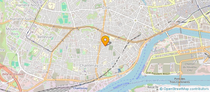 localisation de l'entreprise MADAME STEPHANIE LEROY à NANTES