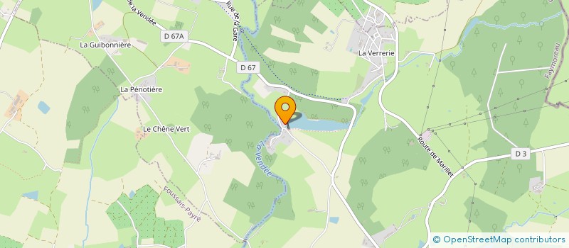 localisation de l'entreprise MADAME STEPHANIE LESAGE  FAYMOREAU