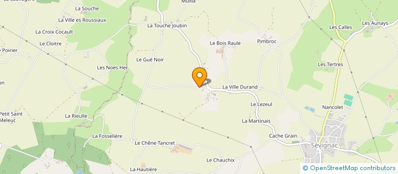 localisation de l'entreprise MADAME STEPHANIE LESCAN  SEVIGNAC