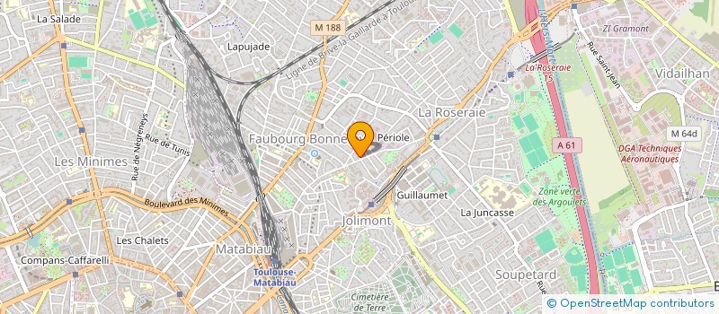localisation de l'entreprise MADAME STEPHANIE LESCOUL à COLOMIERS