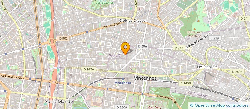 localisation de l'entreprise MADAME STEPHANIE LESTIENNE à MONTREUIL