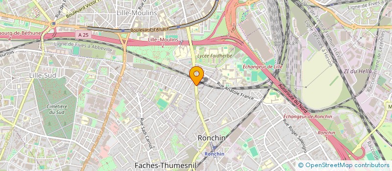 localisation de l'entreprise MADAME STEPHANIE LETAIEF à LILLE