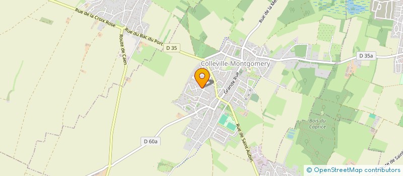 localisation de l'entreprise MADAME STEPHANIE LETELLIER à COLLEVILLE-MONTGOMERY