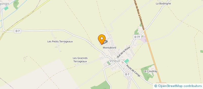 localisation de l'entreprise MADAME STEPHANIE LETIZI à VINEUIL