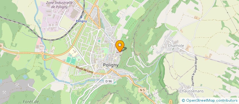 localisation de l'entreprise MADAME STEPHANIE LEVEL à POLIGNY