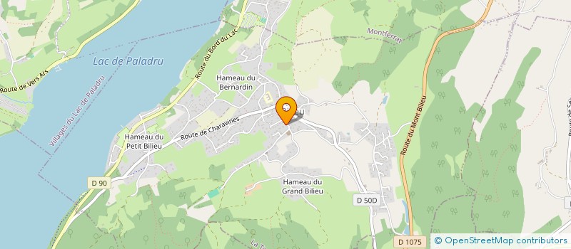 localisation de l'entreprise MADAME STEPHANIE LEVERRIER  BILIEU