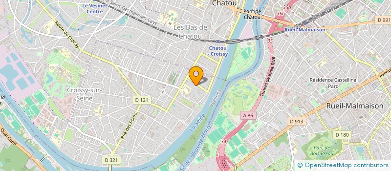 localisation de l'entreprise MADAME STEPHANIE LEVET  CROISSY-SUR-SEINE