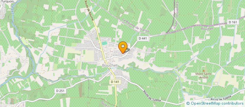 localisation de l'entreprise MADAME STEPHANIE LEVILLAIN  BOUCHET