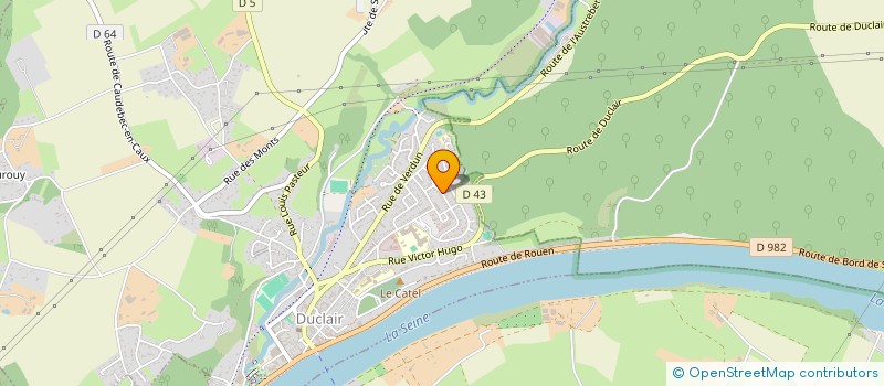 localisation de l'entreprise MADAME STEPHANIE LEYRIS  DUCLAIR