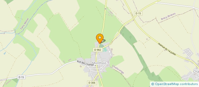 localisation de l'entreprise MADAME STEPHANIE LHERMITE  MONTHOIS