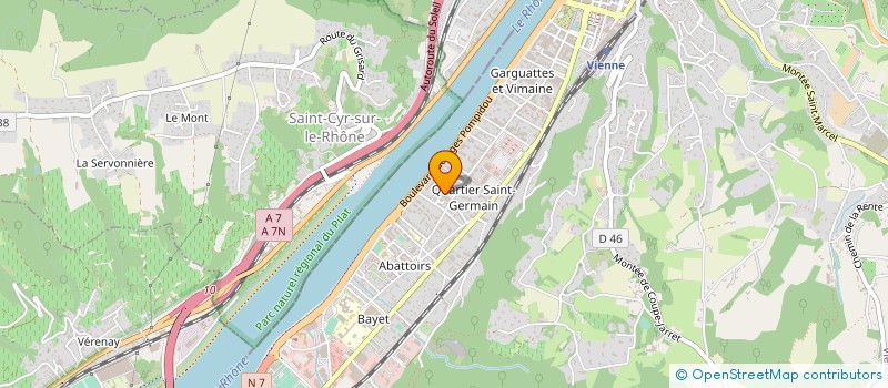 localisation de l'entreprise MADAME STEPHANIE LIABOT à VIENNE