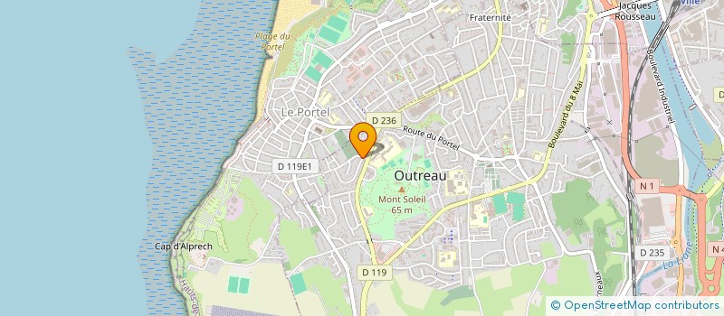 localisation de l'entreprise MADAME STEPHANIE LIBERT  OUTREAU