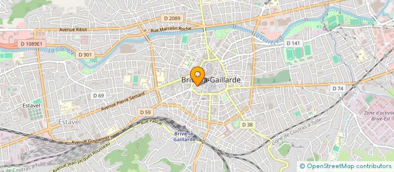 localisation de l'entreprise MADAME STEPHANIE LIBOUROUX à BRIVE-LA-GAILLARDE