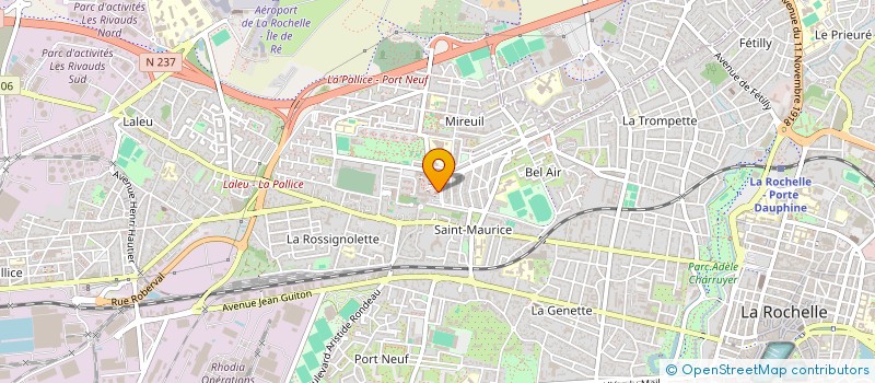 localisation de l'entreprise MADAME STEPHANIE LIECHTY  LA ROCHELLE