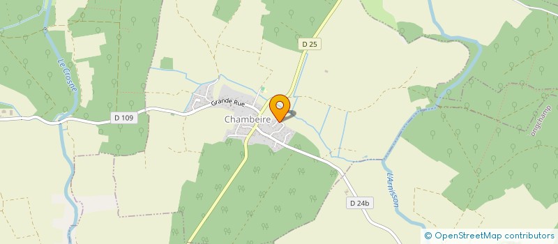 localisation de l'entreprise MADAME STEPHANIE LINSCHMANN  CHAMBEIRE