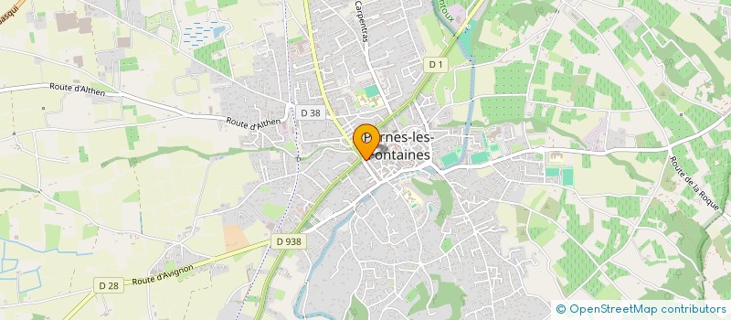 localisation de l'entreprise MADAME STEPHANIE LIUTI  PERNES-LES-FONTAINES