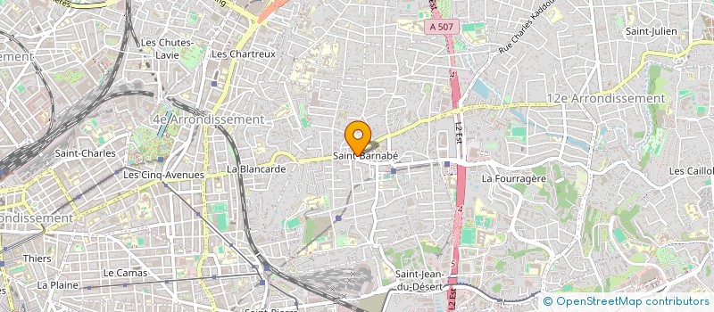 localisation de l'entreprise MADAME STEPHANIE LLORET à MARSEILLE