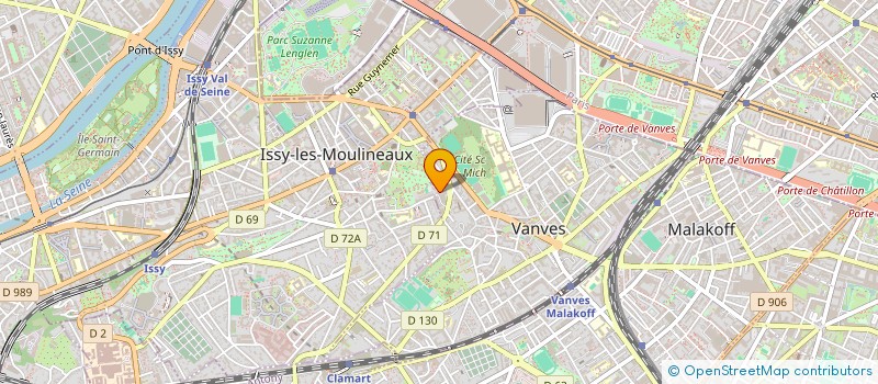 localisation de l'entreprise MADAME STEPHANIE LOGEAIS  ISSY-LES-MOULINEAUX