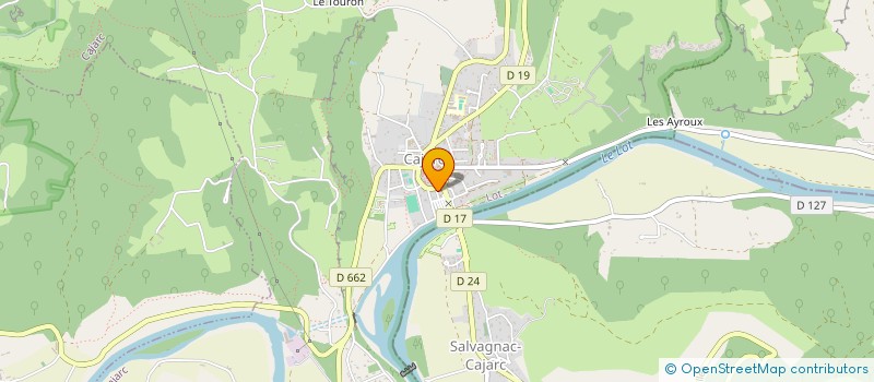 localisation de l'entreprise MADAME STEPHANIE LOISEAU  CAJARC