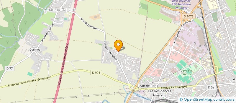 localisation de l'entreprise MADAME STEPHANIE LONG  CHATEAU-GAILLARD