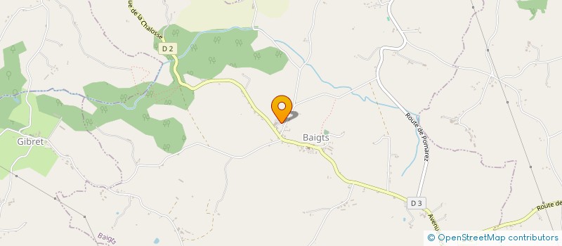 localisation de l'entreprise MADAME STEPHANIE LOPEPE  BAIGTS