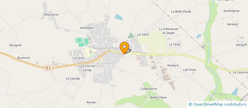localisation de l'entreprise MADAME STEPHANIE LORHO  NOYAL-PONTIVY