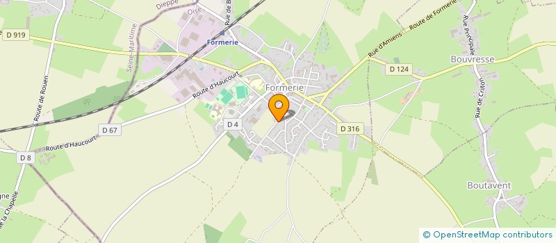 localisation de l'entreprise MADAME STEPHANIE LORMIER  FORMERIE