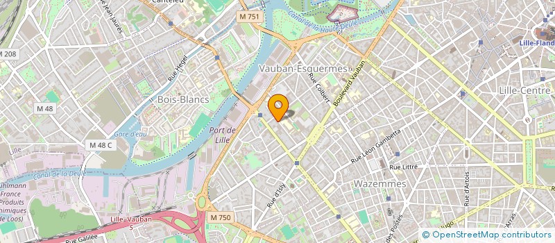 localisation de l'entreprise MADAME STEPHANIE LORRAIN à LILLE