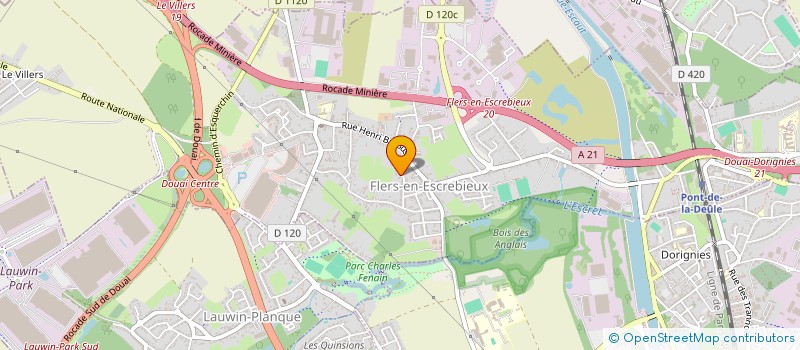 localisation de l'entreprise MADAME STEPHANIE LOTIERZO  FLERS-EN-ESCREBIEUX