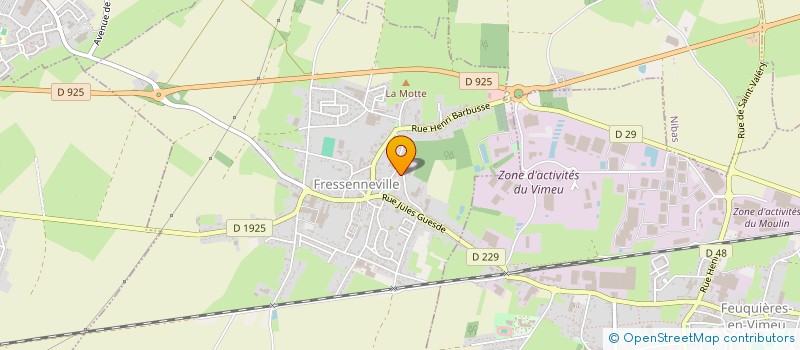 localisation de l'entreprise MADAME STEPHANIE LOTTIN  FRESSENNEVILLE