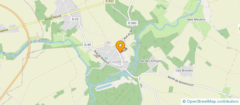 localisation de l'entreprise MADAME STEPHANIE LOTTIN  BRETEUIL