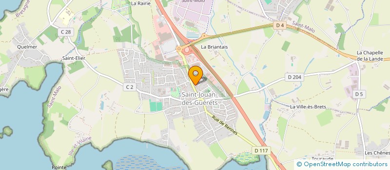 localisation de l'entreprise MADAME STEPHANIE LOUARGANT  SAINT-JOUAN-DES-GUERETS