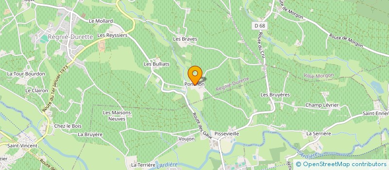 localisation de l'entreprise MADAME STEPHANIE LOUPIAS  REGNIE DURETTE