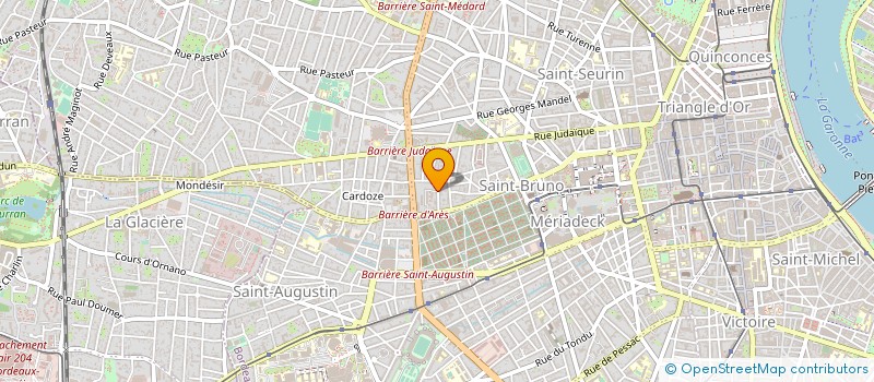 localisation de l'entreprise MADAME STEPHANIE LOURS à BORDEAUX