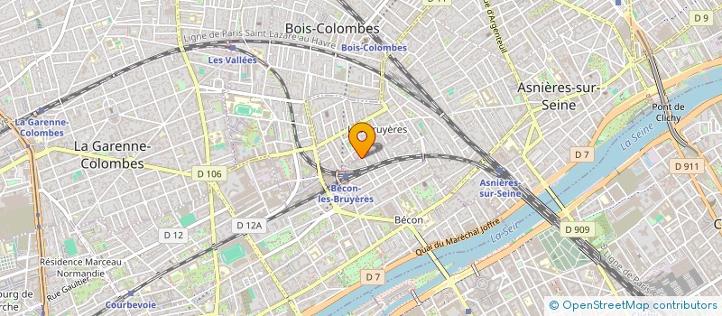 localisation de l'entreprise MADAME STEPHANIE LOUZIER à COURBEVOIE