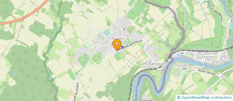 localisation de l'entreprise MADAME STEPHANIE LOVENJAK à CHALLEX