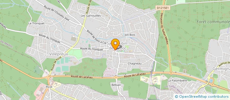 localisation de l'entreprise MADAME STEPHANIE LUCAT  SAINT-AUBIN-DE-MEDOC