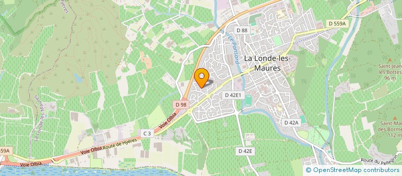 localisation de l'entreprise MADAME STEPHANIE LUCOTTE  LA LONDE-LES-MAURES