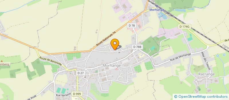 localisation de l'entreprise MADAME STEPHANIE LUDMANN  MORHANGE