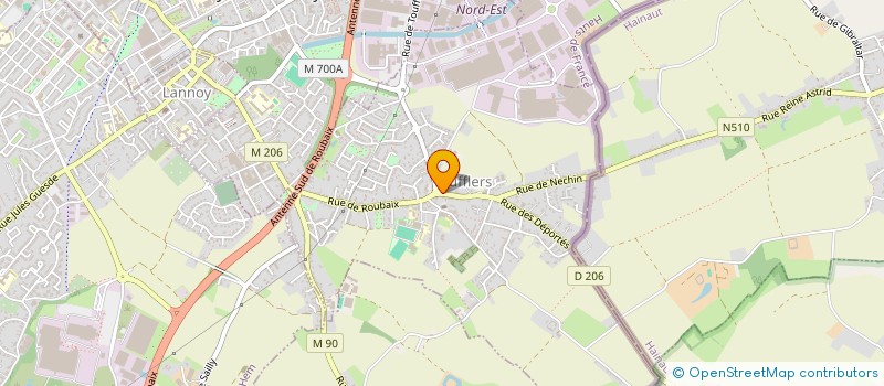 localisation de l'entreprise MADAME STEPHANIE LUKACSOVITS  TOUFFLERS