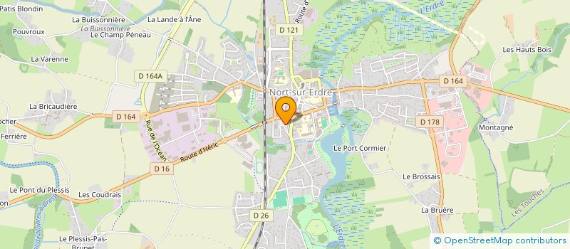 localisation de l'entreprise MADAME STEPHANIE LUNA LUNA  NORT-SUR-ERDRE