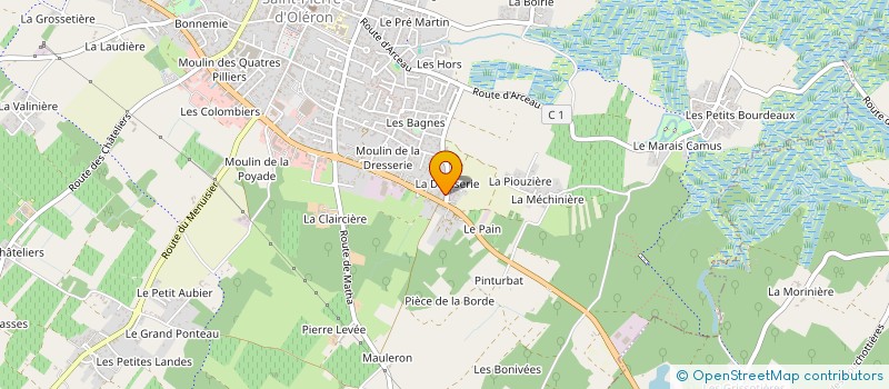 localisation de l'entreprise MADAME STEPHANIE LUNEAU  SAINT PIERRE D'OLERON