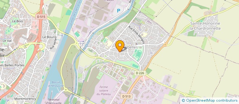 localisation de l'entreprise MADAME STEPHANIE LUPETTE  COLOMBELLES