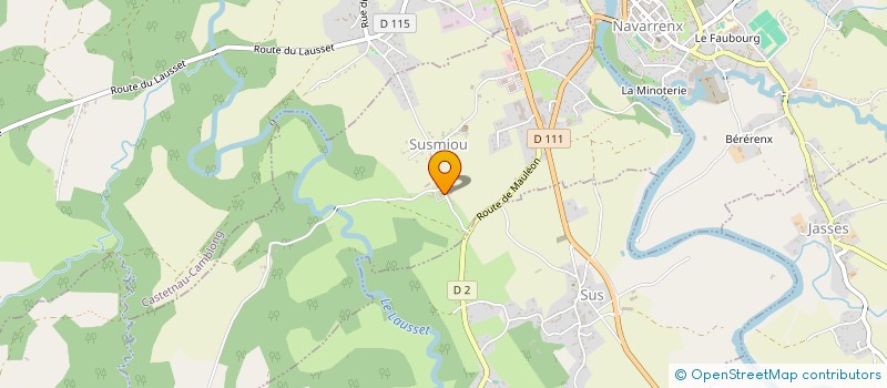 localisation de l'entreprise MADAME STEPHANIE LUPFER  SUSMIOU