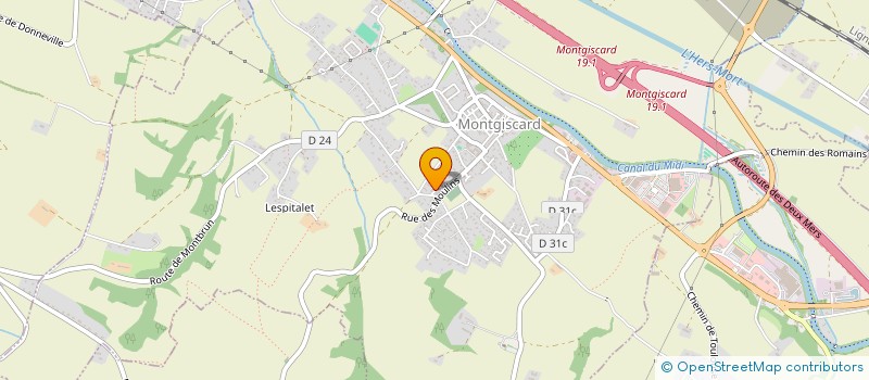 localisation de l'entreprise MADAME STEPHANIE LYON  MONTGISCARD